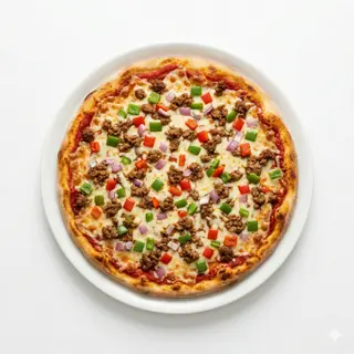 Pizza mexicana (mediana)