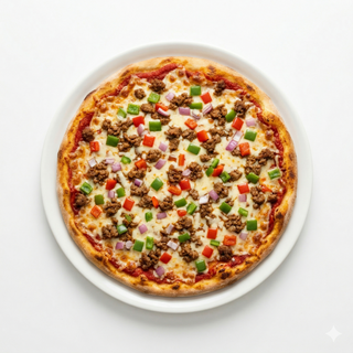 Pizza mexicana (mediana)