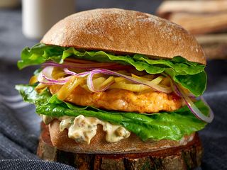 Бургер з креветками (280/80g)