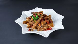 Острая сушеная говядина