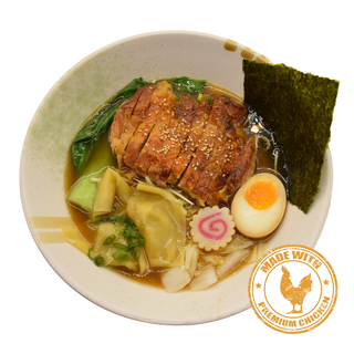 R13 Chicken Shoyu Wantun Ramen