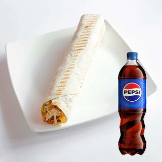 Tortilla Rollo średnia + Pepsi 0,5l
