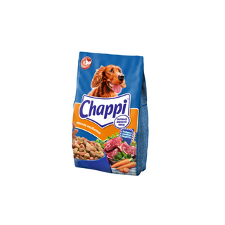 Сухой полнорационный корм для собак Chappi «Сытный мясной обед. Мясное изобилие», 600г 5000159425513