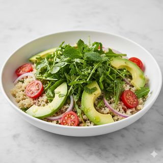 Ensalada De Quinoa Y Aguacate