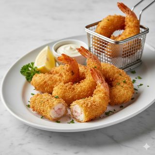 Gambas A La Gabardina (8 Uds.)