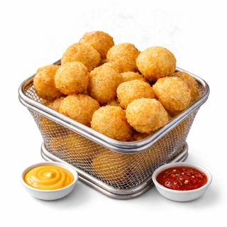 Крокеты с соусом сырным