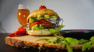 I love you, you love me burger s krumpirićima od batata