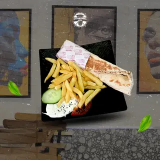 Sandwich Shawarma & Frites