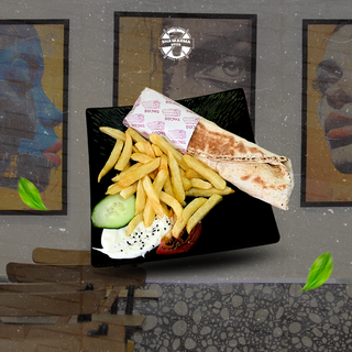 Sandwich Shawarma & Frites