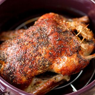 Kaczka z ananasem i cebulą