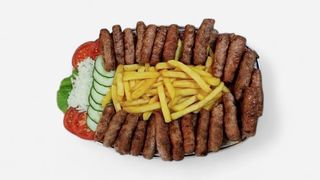 Oval 30 ćevapa i pomfrit 300g