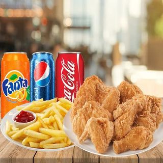 Alitas De Pollo Crujientes (18 Uds.)