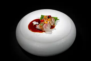177. Carpaccio De Lubina (6 Uds.)