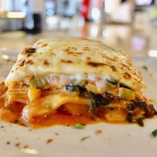 Lasaña de verduras asadas