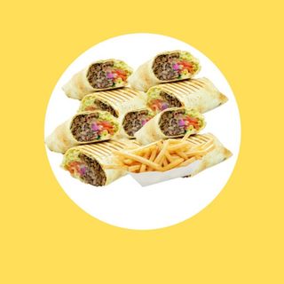 Menú 4 durum solo carne