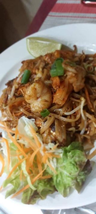 Padthai Con Langostinos