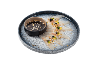 Carpaccio branzino - una porzione