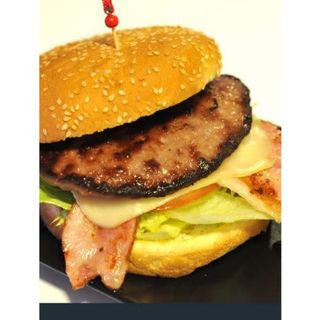 Burguer Con Bacon Y Queso