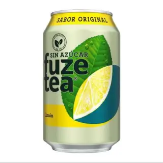 FuzeTea Té Negro Limón lata 330ml.