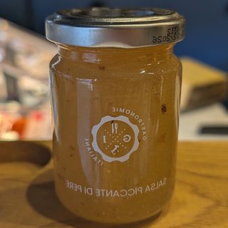 SALSA PICCANTE  DI PERE 200GR.