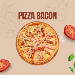16. Pizza De Bacon (28 cm)