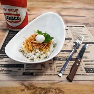 Салат "гнездо глухаря"