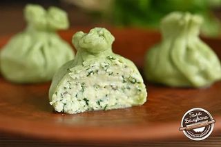 Хінкалі Шпинатні З Сиром