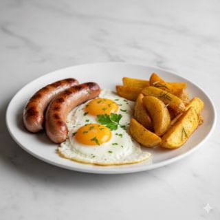 Plato De Salchichas Frankfurt