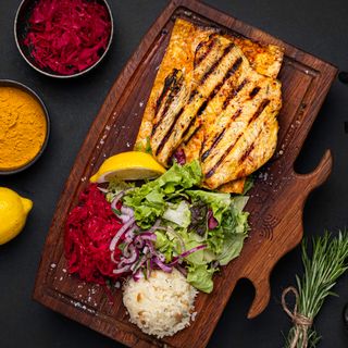 Пилешко филе по ориенталска рецепта (350г)