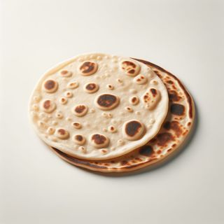 Chapati White/Brown 2pcs