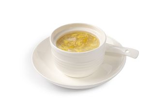 Zuppa di mais e pollo