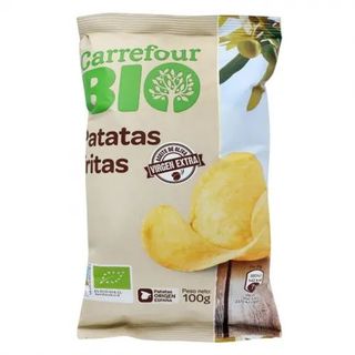 Patatas Fritas en Aceite de Oliva Eco Carrefour Bio 100 Gr.
