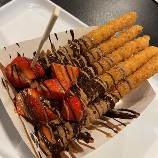 Churros speciale fragolosa