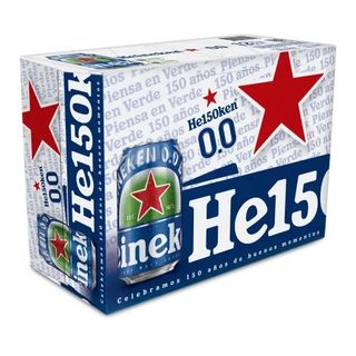 Cerveza Heineken Lager 0,0 Alcohol Pack 12 Latas 33 Cl.