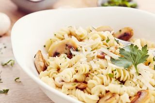 Pasta Crema Funghi Vegana