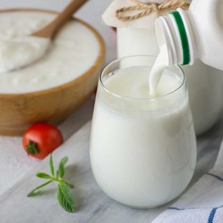 Ayran domowej roboty/ Açık ayran
