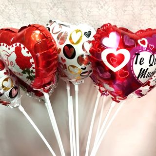 Globo Te quiero/Te amo (pequeño)