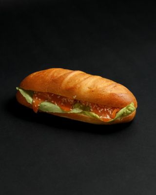 Mini sandwich saumon