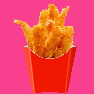 Gamberi fritti in tempura