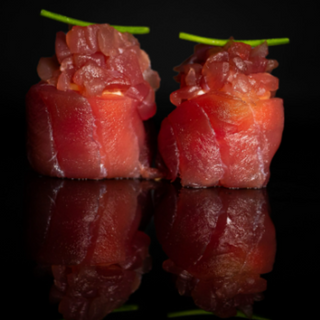 248. Gunkan hot tonno spicy - 4 pezzi