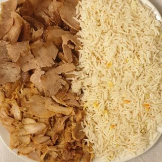 Plato De Carne Con Arroz