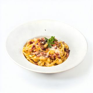 Tagliatelle carbonara