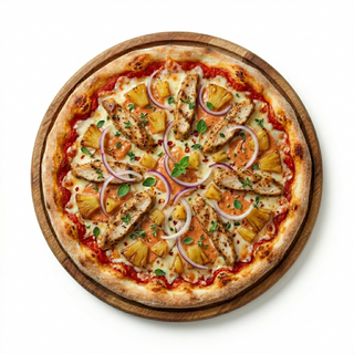 Pizza Hawaii Mitjana 28 Cm.