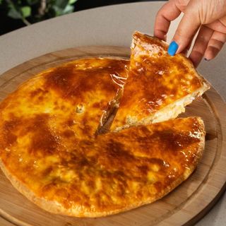 იმერული ხაჭაპური (მაწვნის ცომით) - დიდი