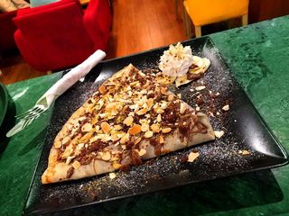 Crêpe chocolat Fruits Secs