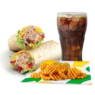 ვრაპი თინუსით კომბო