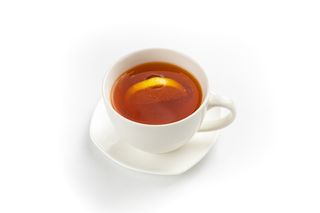 Чай черный с лимоном 