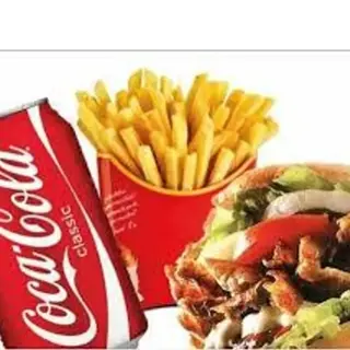 Menu kebab de ternera 