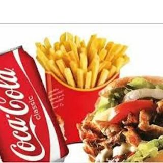 Menu kebab de ternera 