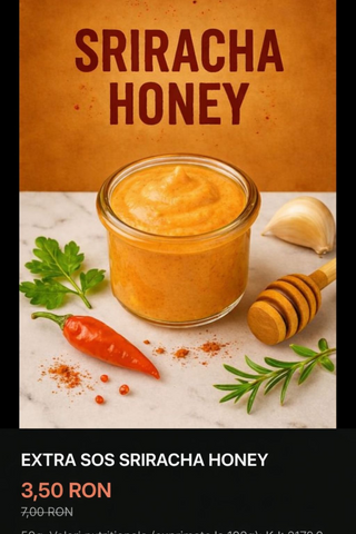 EXTRA SOS SRIRACHA HONEY